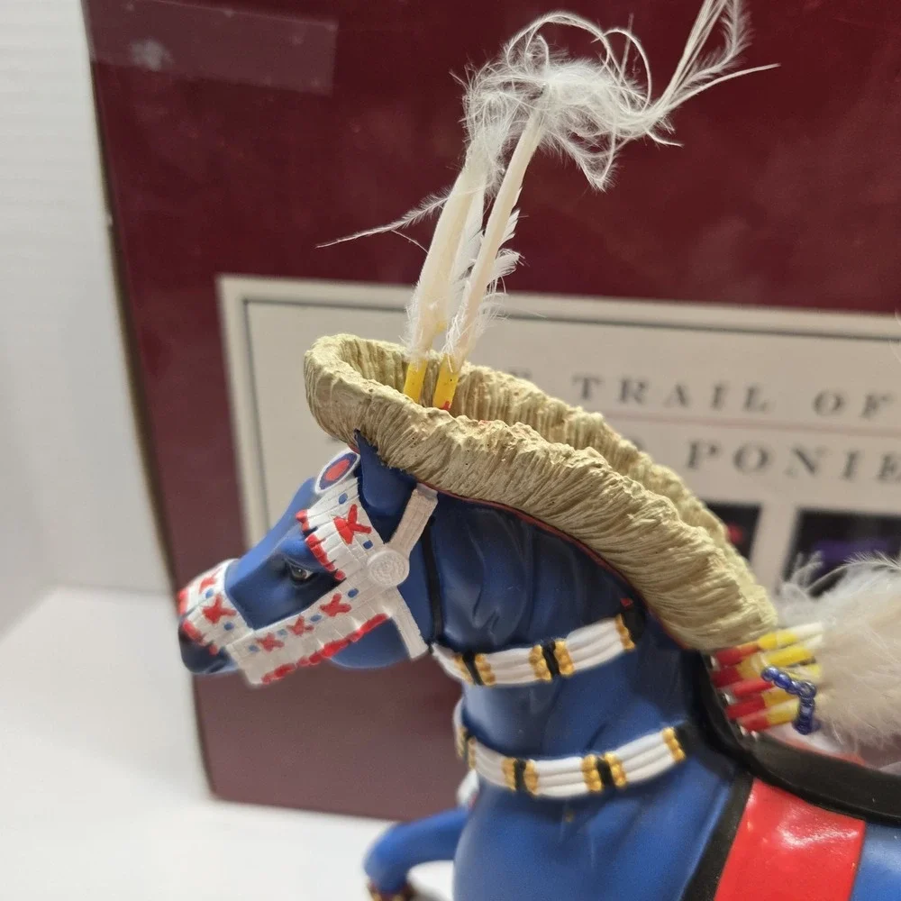 Trail of Painted‎ Ponies Fancy Dancer 12247 2e 60210 Retired native American Vtg